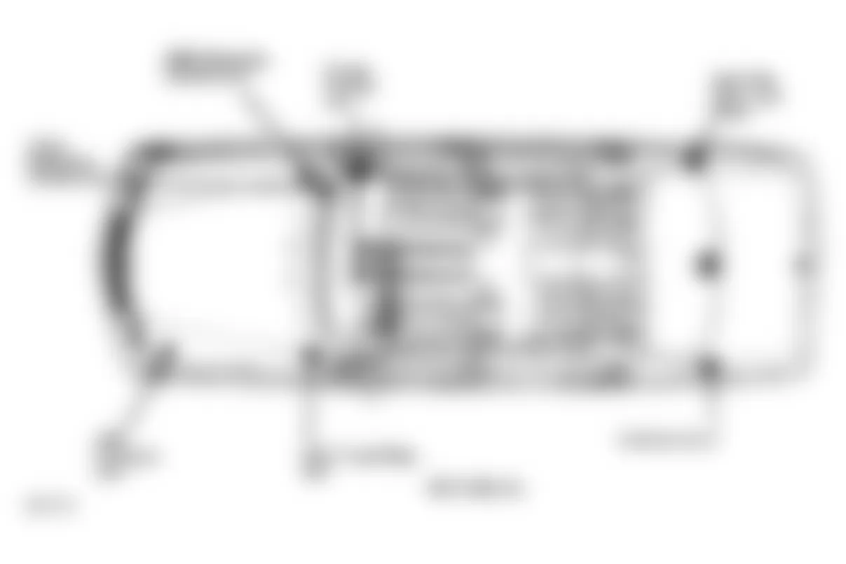 Mercedes-Benz 560SEC 1990 - Component Locations -  Component Locations (4 Of 5)