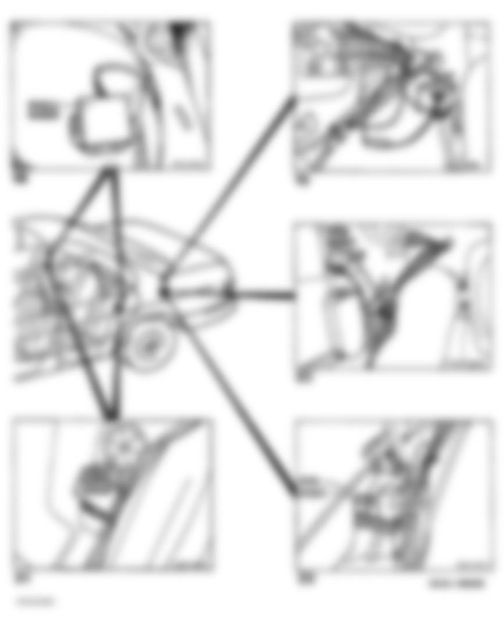 Mercedes-Benz 350SD 1991 - Component Locations -  Component Locations (3 of 7)