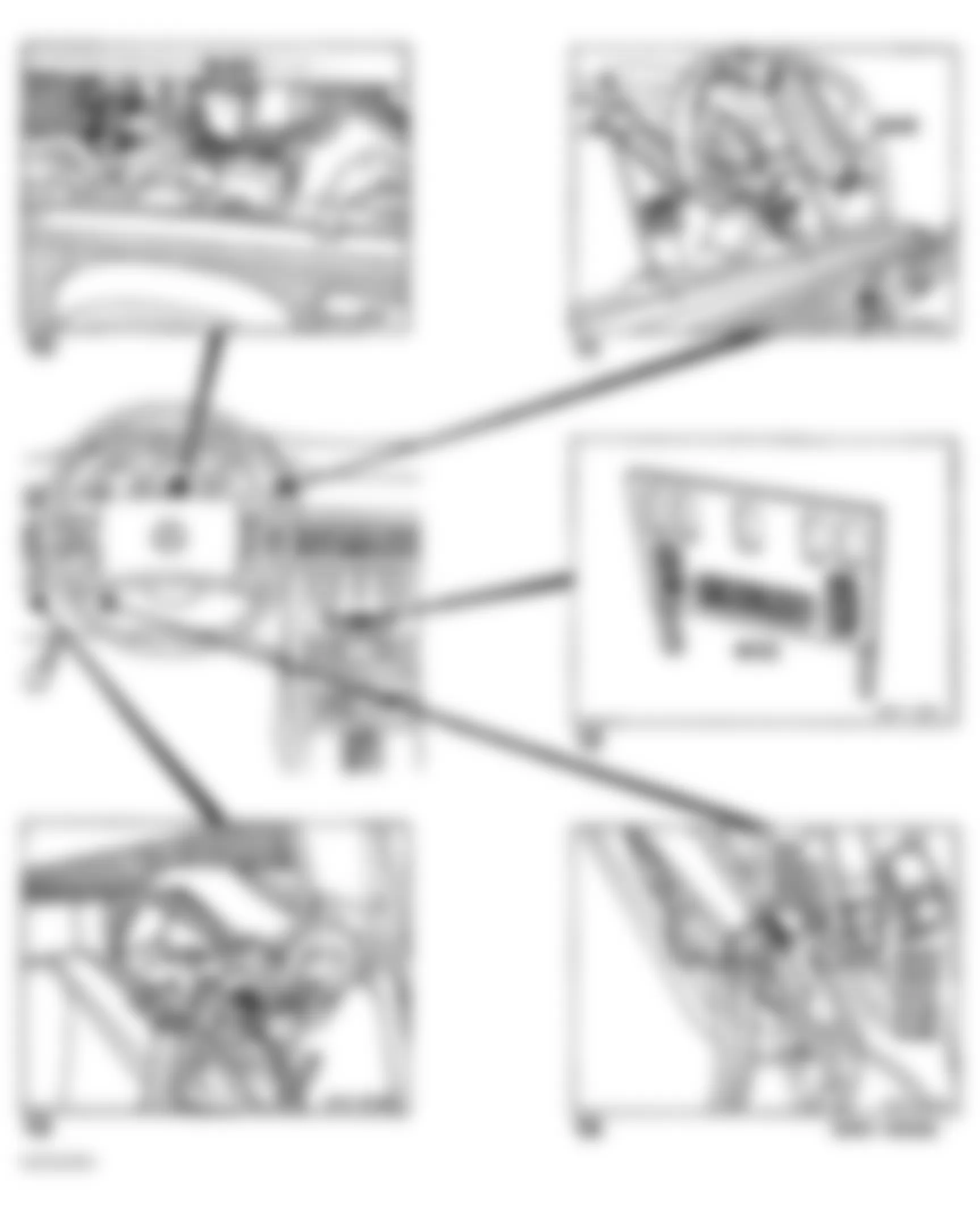 Mercedes-Benz 350SD 1991 - Component Locations -  Component Locations (5 of 7)