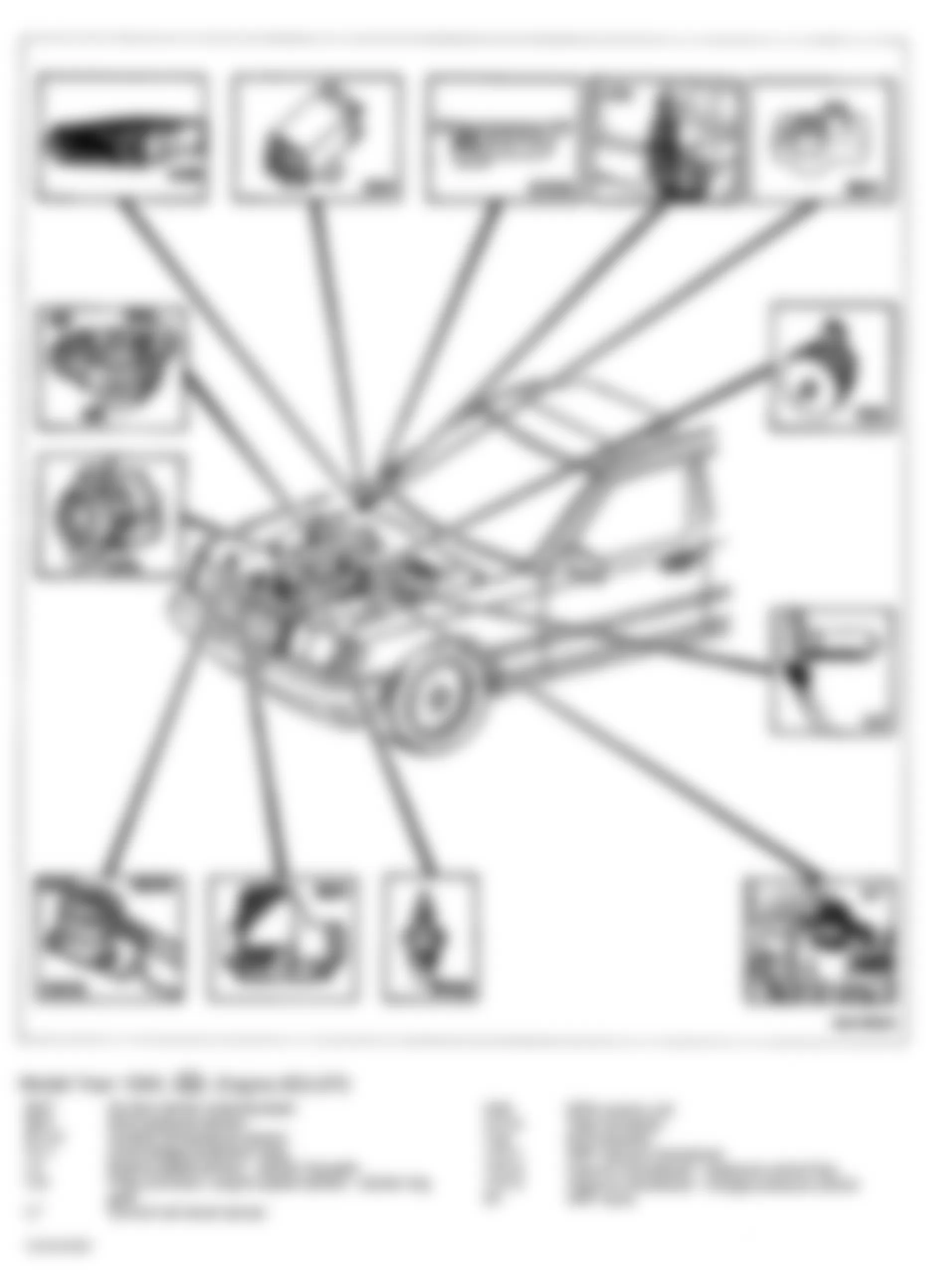 Mercedes-Benz 350SD 1991 - Component Locations -  Component Locations (7 of 7)