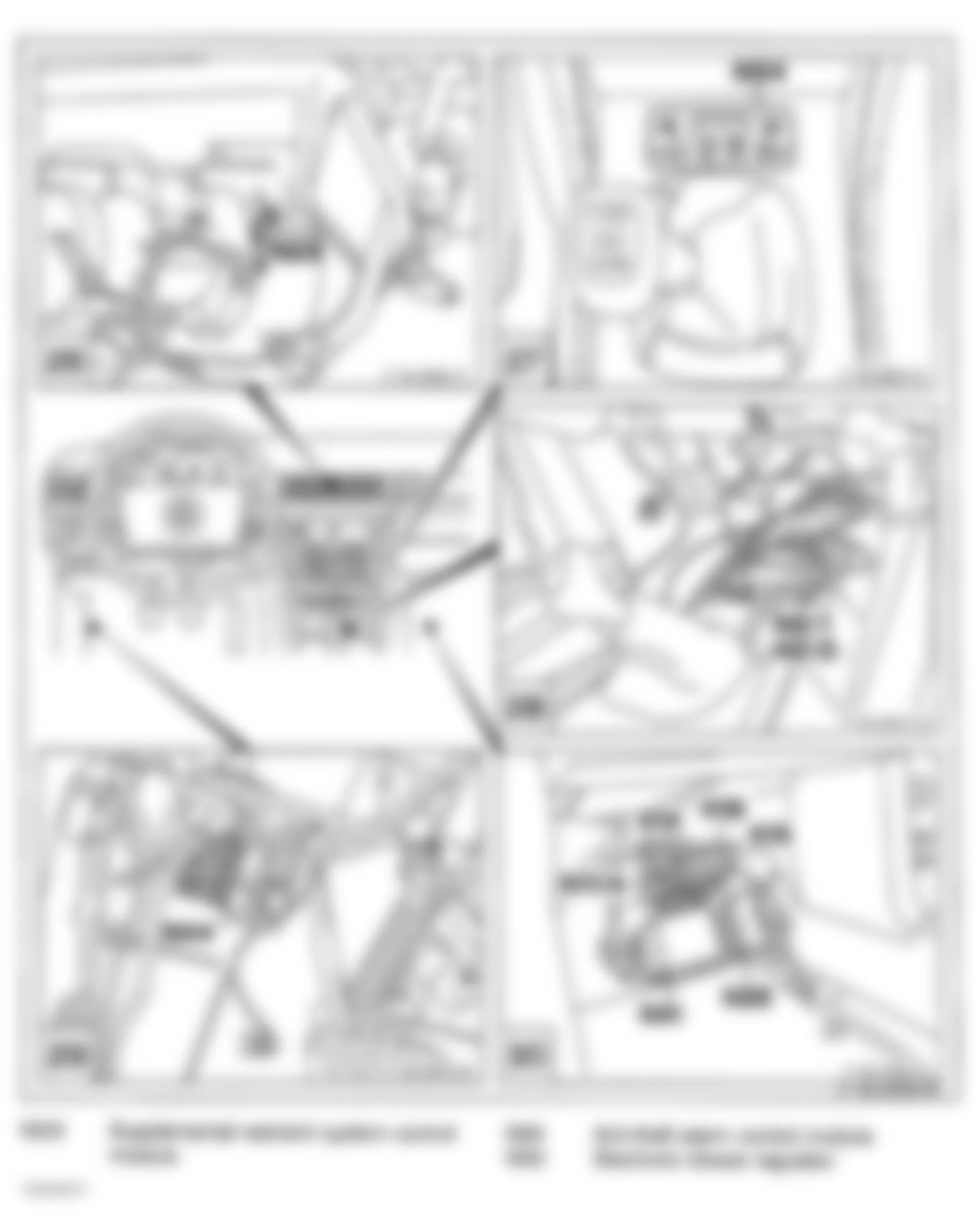 Mercedes-Benz 500E 1992 - Component Locations -  Component Locations (13 Of 22)