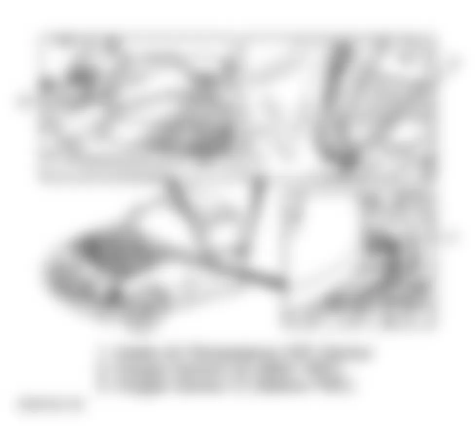 Mercedes-Benz 500E 1992 - Component Locations -  Component Locations (19 Of 22)