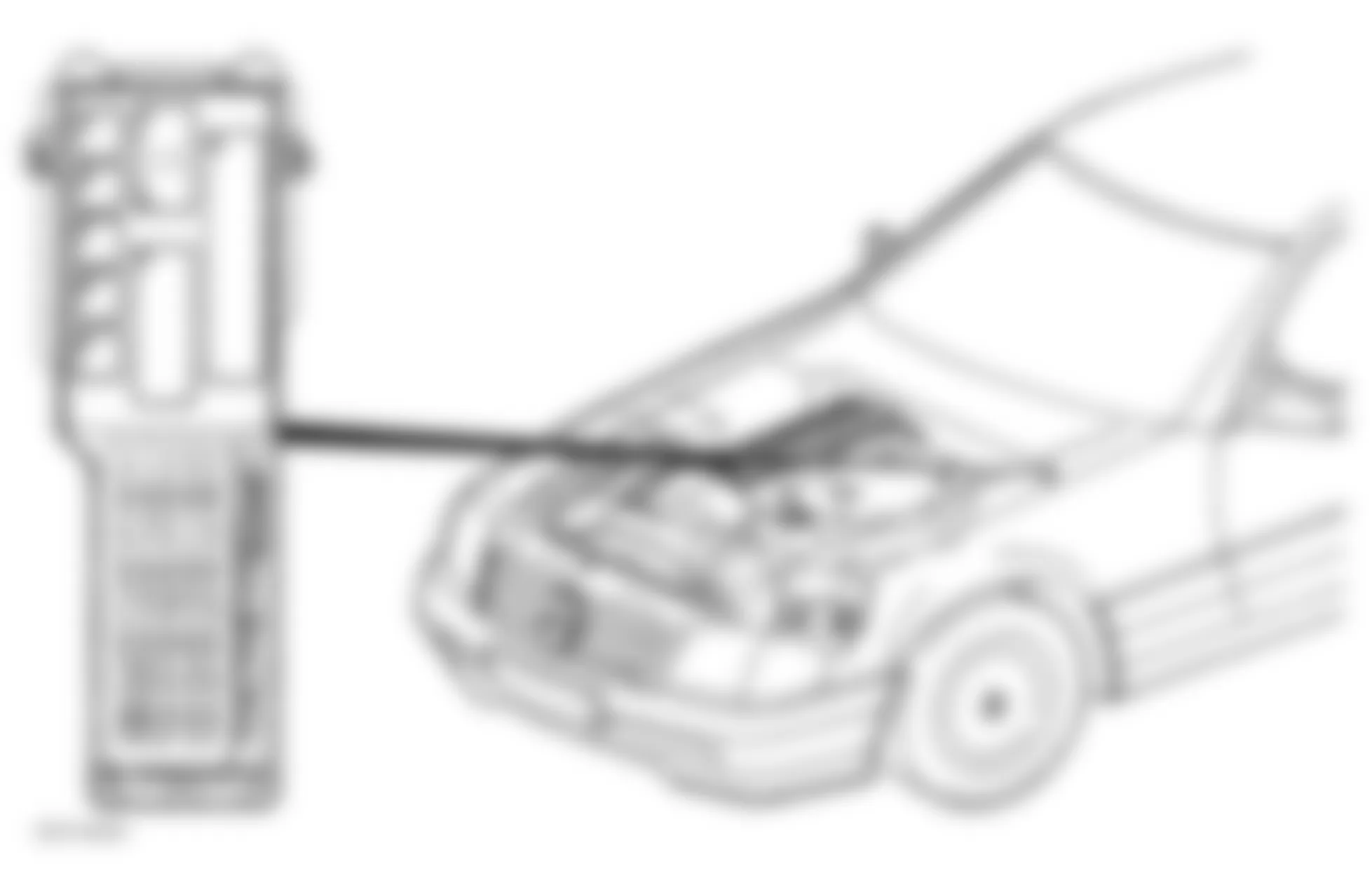 Mercedes-Benz 500SL 1992 - Component Locations -  Locating Engine Compartment Fuse & Relay Box F1