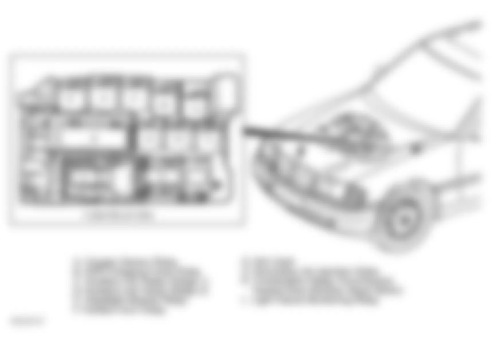 Mercedes-Benz C220 1994 - Component Locations -  Component Locations (1 Of 7)