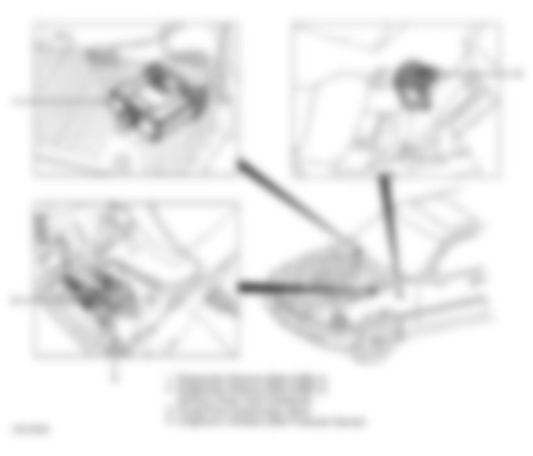 Mercedes-Benz C280 1994 - Component Locations -  Component Locations (3 Of 7)