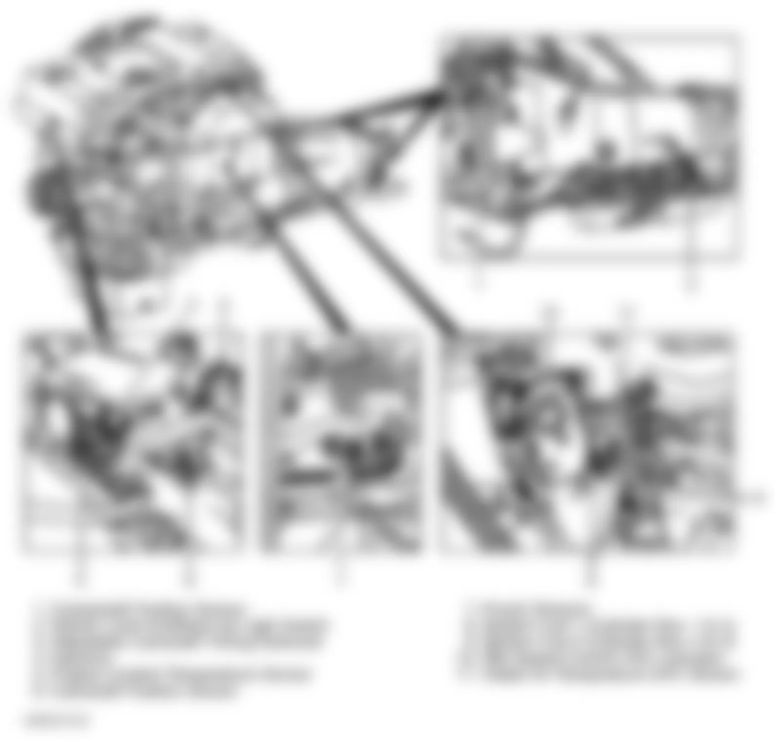 Mercedes-Benz C280 1994 - Component Locations -  Component Locations (4 Of 7)