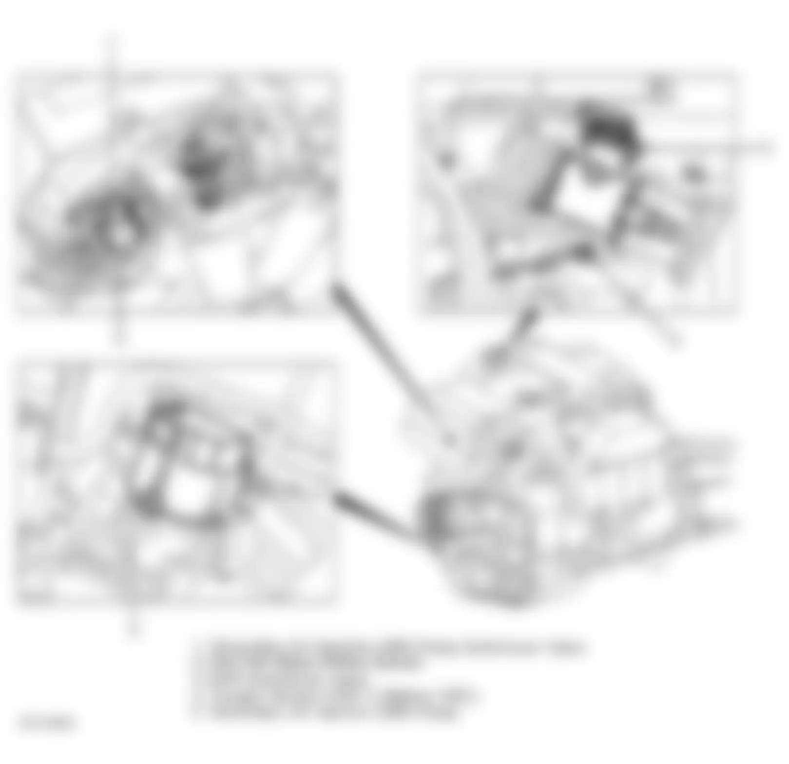 Mercedes-Benz C280 1994 - Component Locations -  Component Locations (5 Of 7)