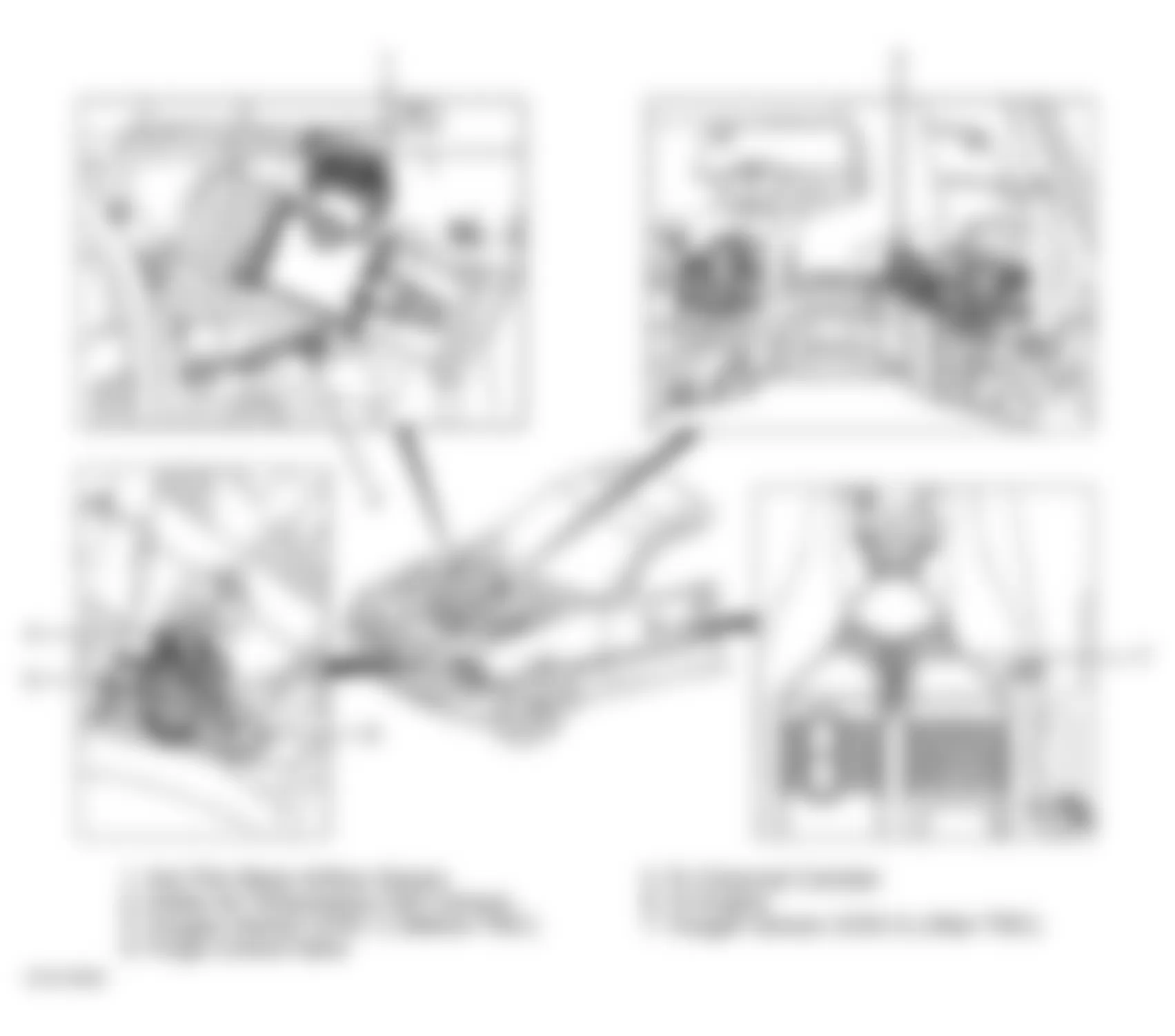 Mercedes-Benz C280 1994 - Component Locations -  Component Locations (6 Of 7)