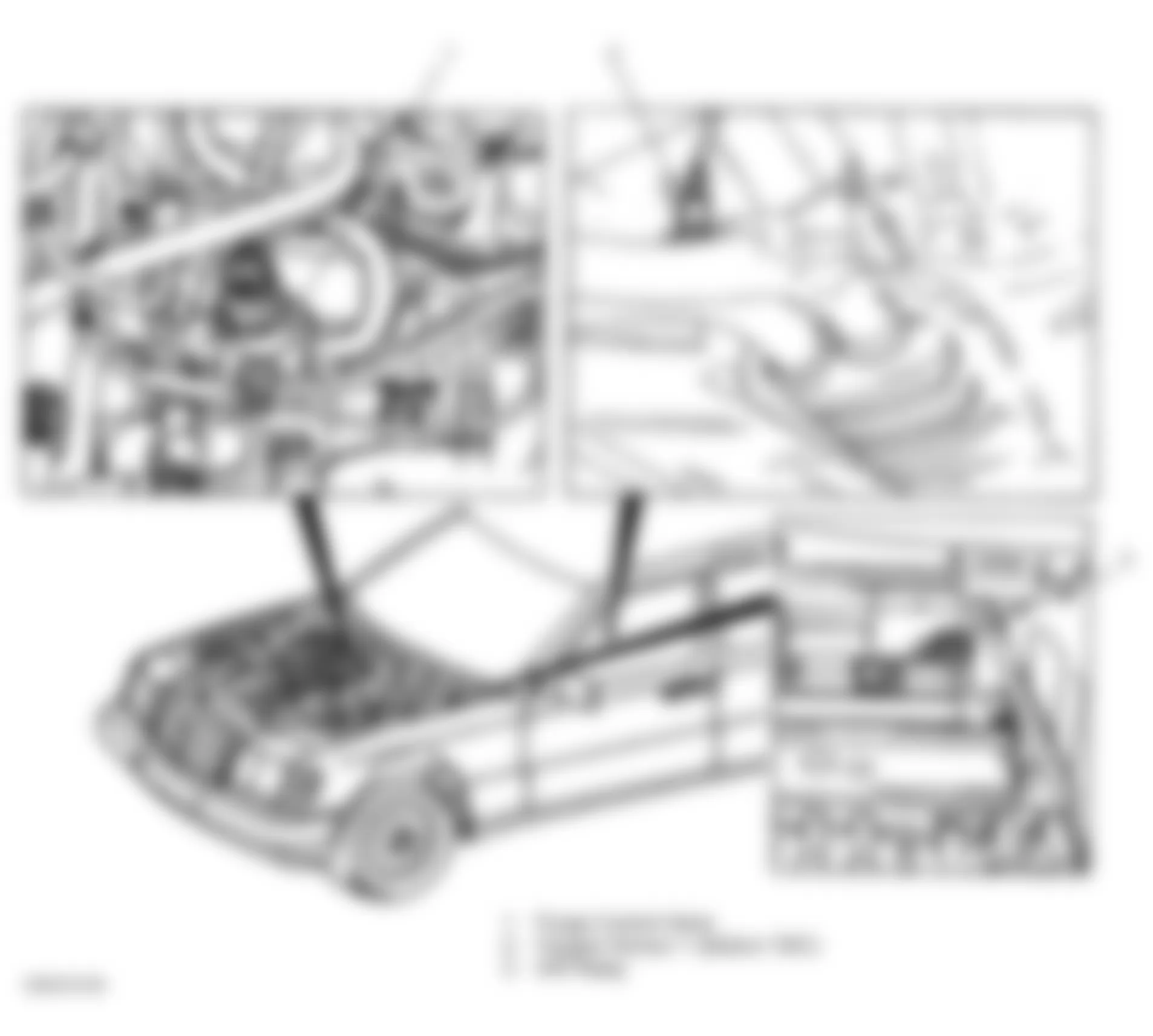 Mercedes-Benz E320 1994 - Component Locations -  Component Locations (1 Of 22)