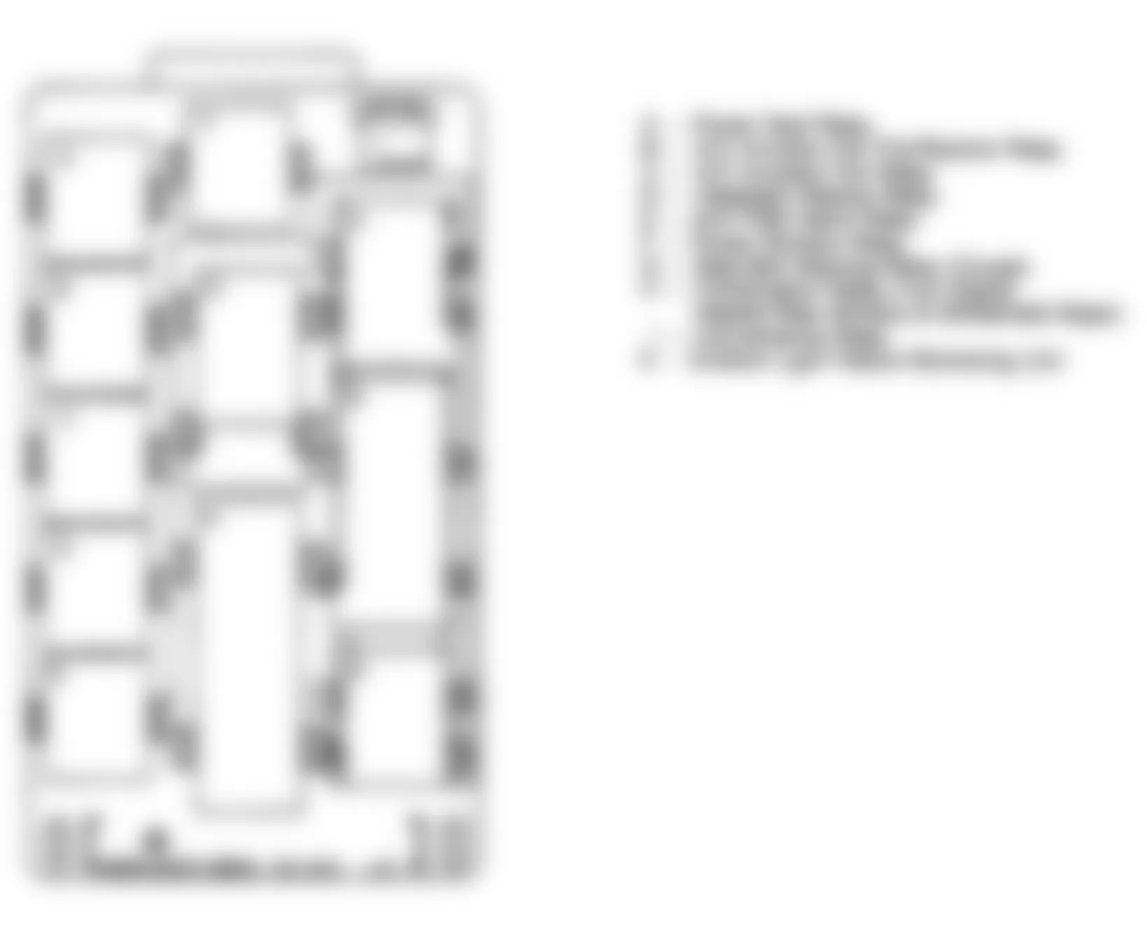 Mercedes-Benz E320 1994 - Component Locations -  Component Locations (2 Of 22)