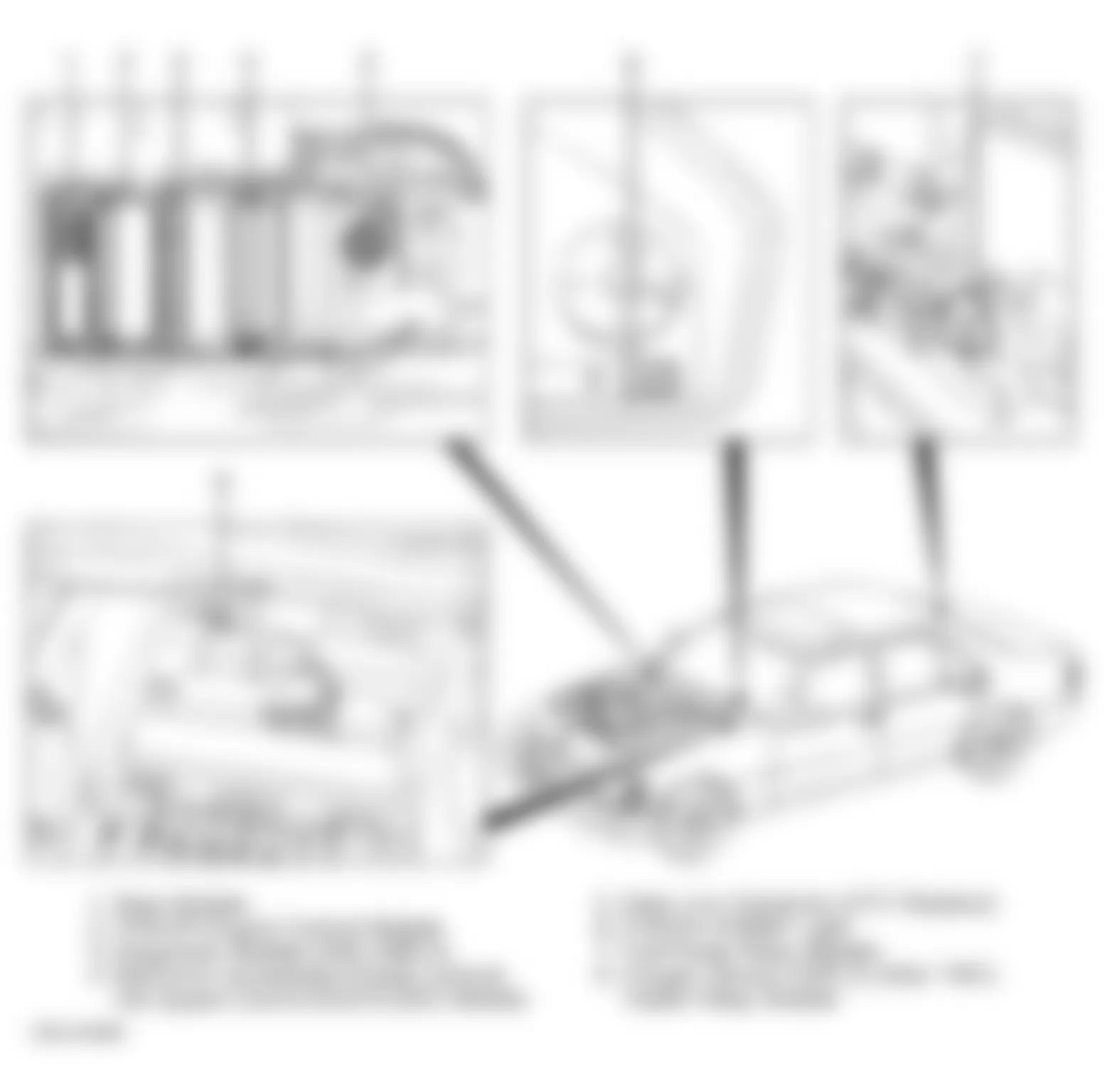 Mercedes-Benz E320 1994 - Component Locations -  Component Locations (11 Of 22)