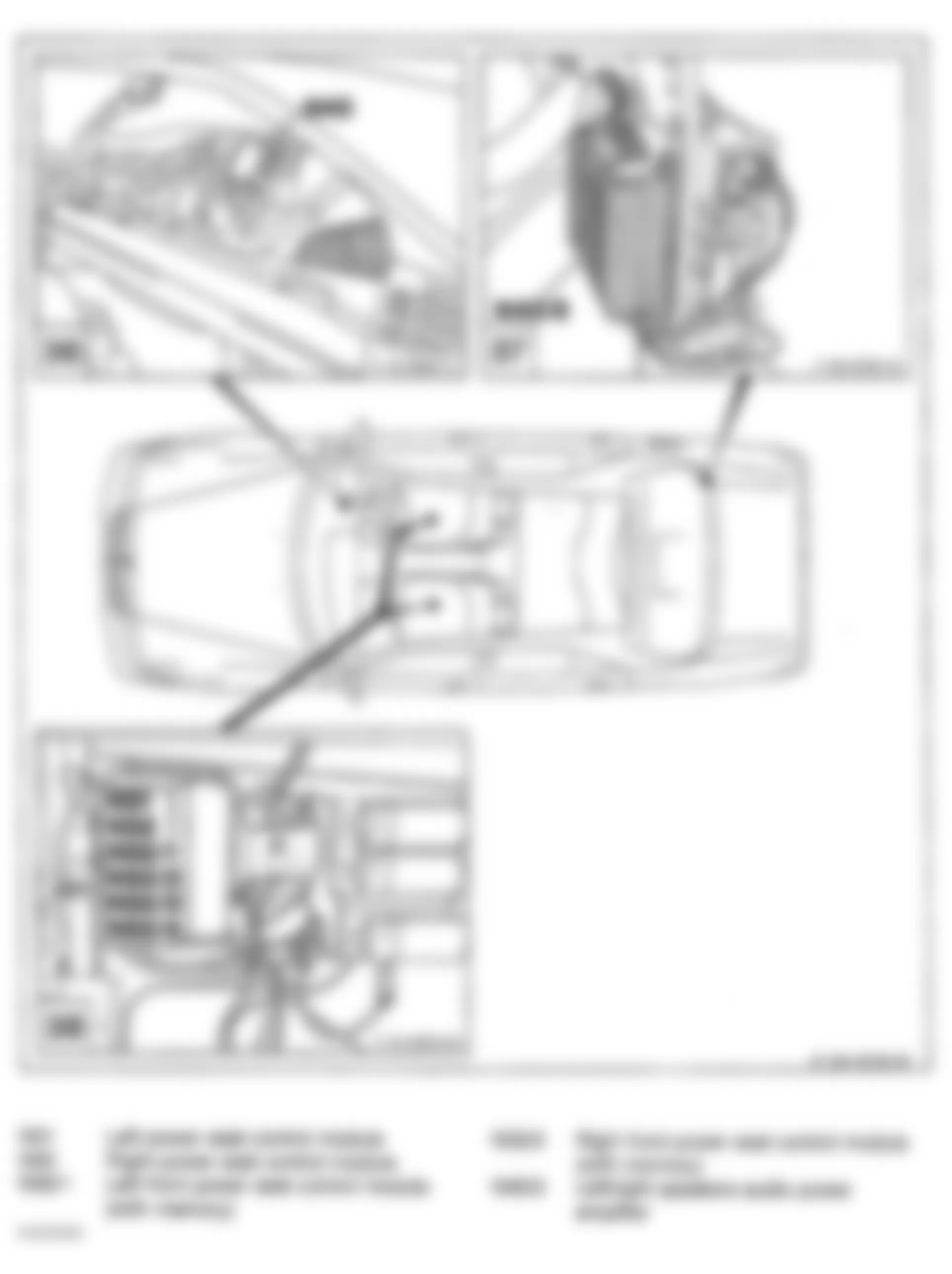 Mercedes-Benz E320 1994 - Component Locations -  Component Locations (12 Of 22)