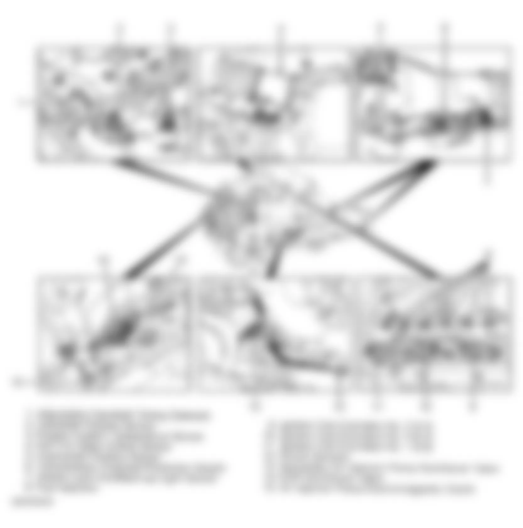 Mercedes-Benz E320 1994 - Component Locations -  Component Locations (17 Of 22)