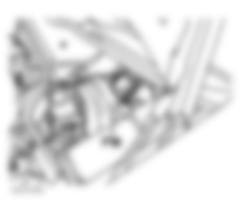 Mercedes-Benz SL500 1995 - Component Locations -  Locating Component Compartment Auxiliary Fuse Holder F19