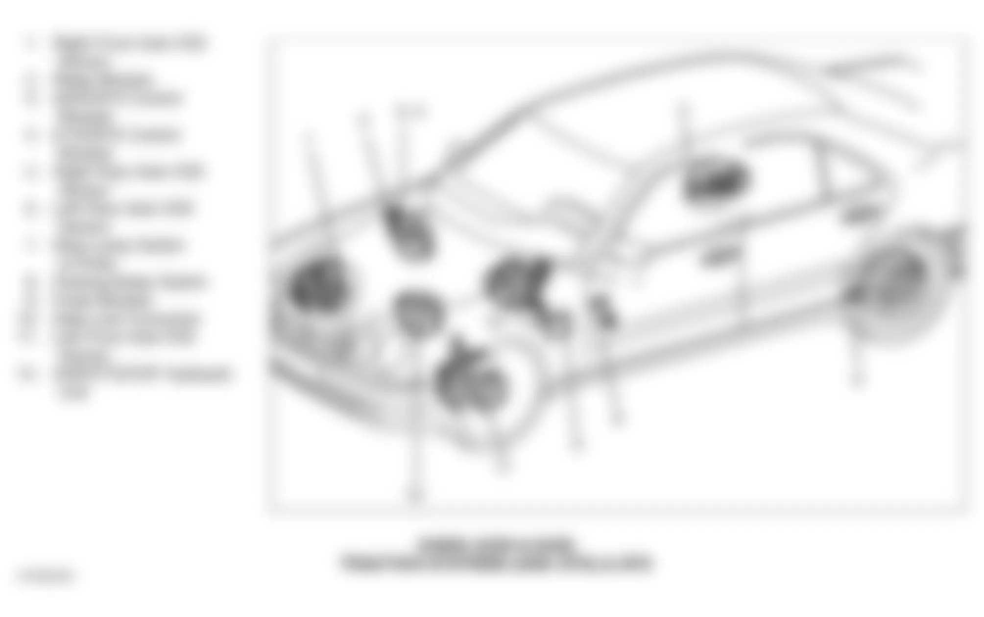 Mercedes-Benz E300 1996 - Component Locations - E300D, E320 & E420 Traction Systems (ASR, ETS) & SPS
