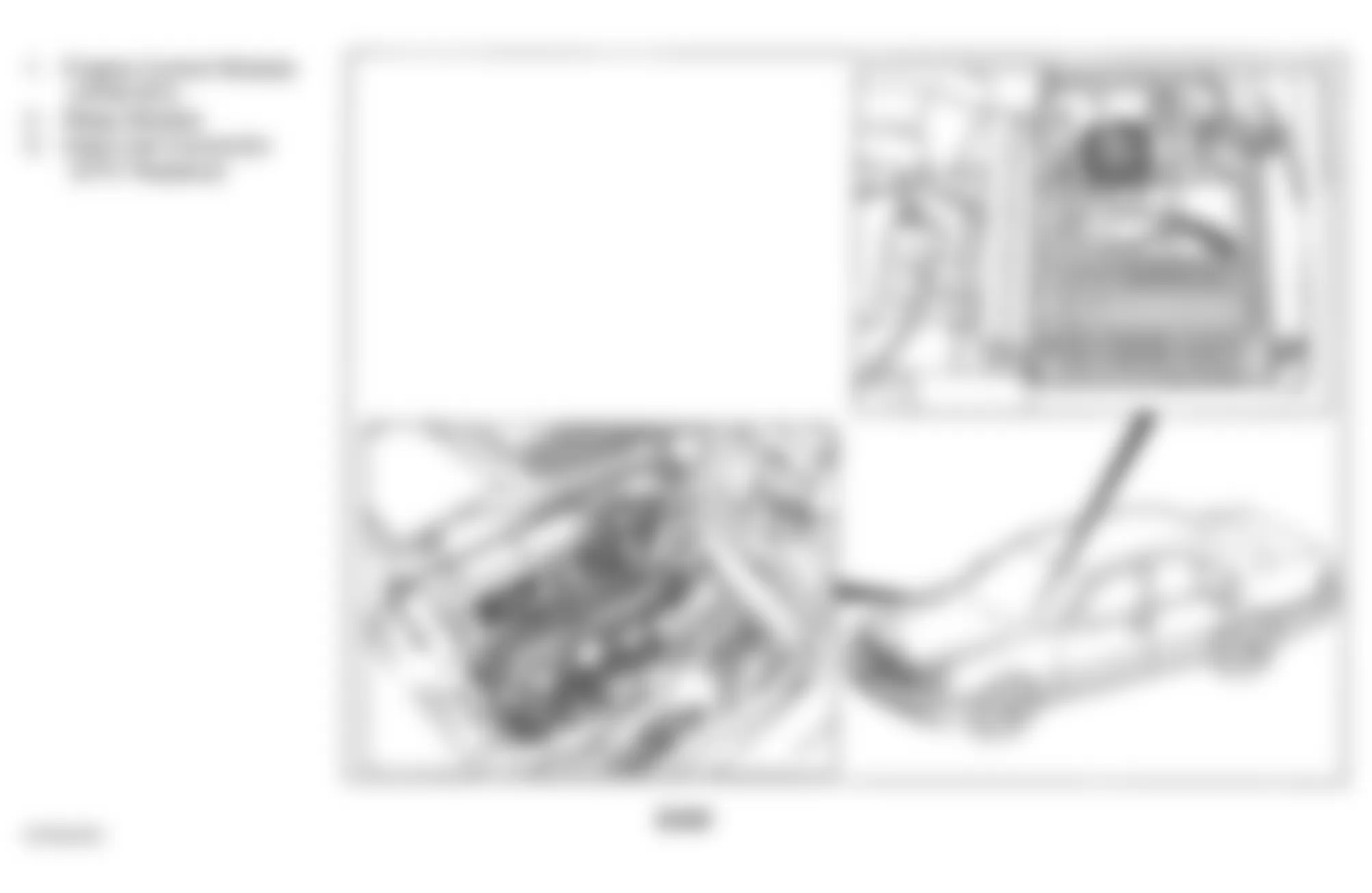 Mercedes-Benz E300 1996 - Component Locations - Engine Control Module, Relay Module & Data Link Connector (E320)