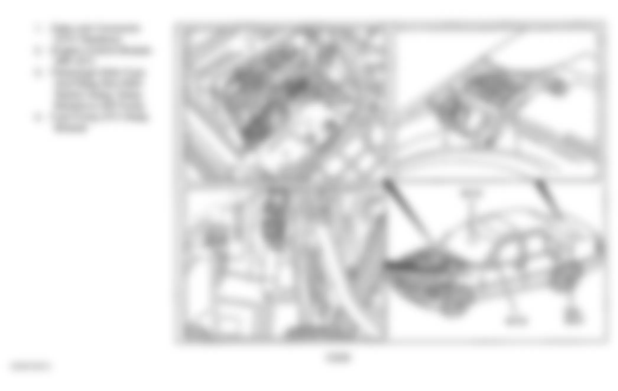 Mercedes-Benz C230 1997 - Component Locations -  Vehicle Overview (C230)