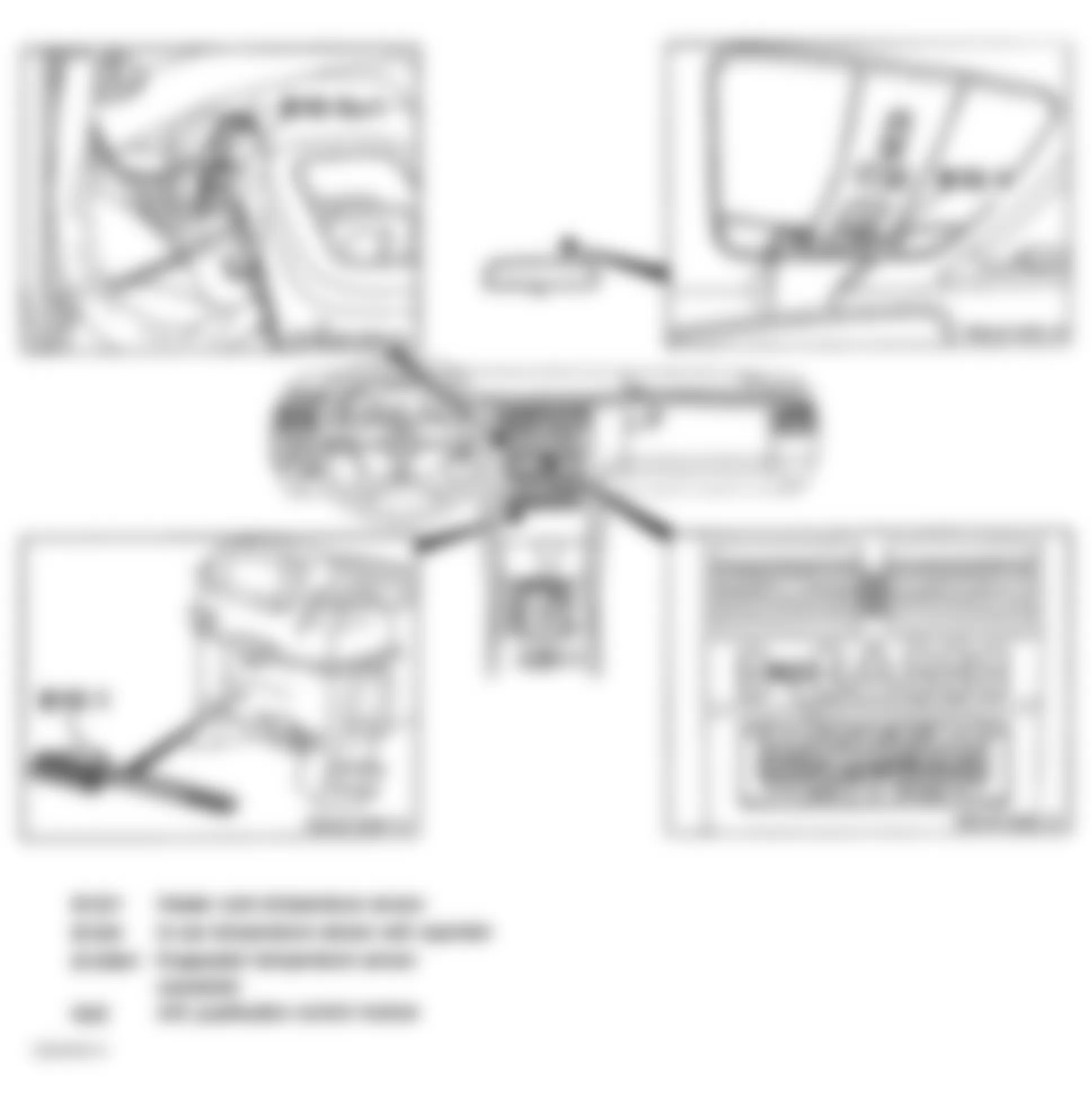 Mercedes-Benz E420 1997 - Component Locations -  Component Locations (5 Of 47)