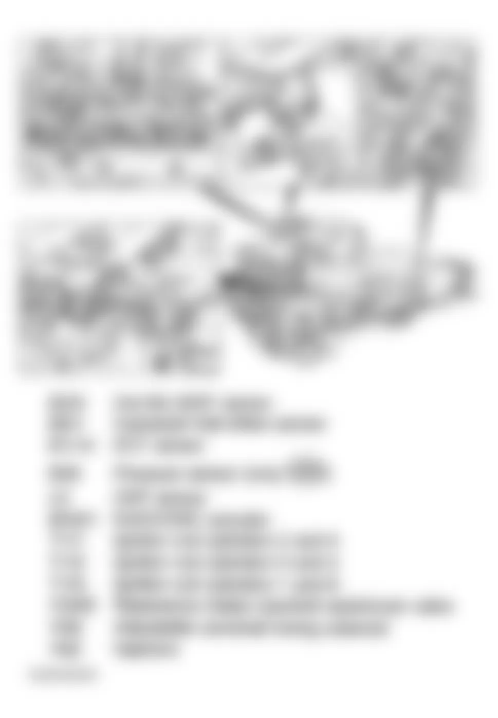 Mercedes-Benz E420 1997 - Component Locations -  Component Locations (22 Of 47)