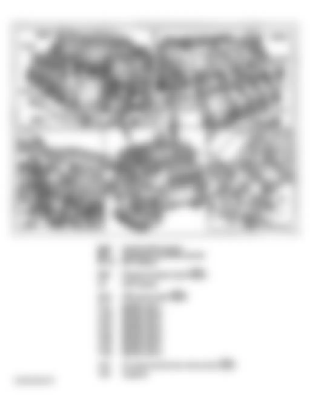 Mercedes-Benz E420 1997 - Component Locations -  Component Locations (33 0f 47)