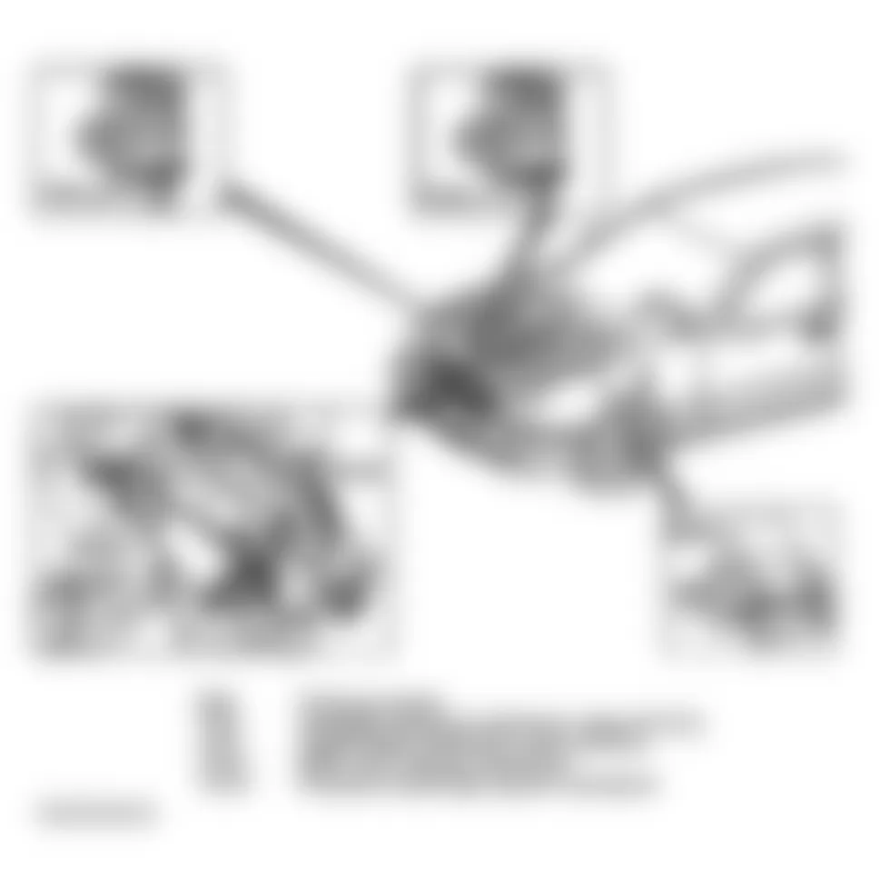 Mercedes-Benz E420 1997 - Component Locations -  Component Locations (37 Of 47)