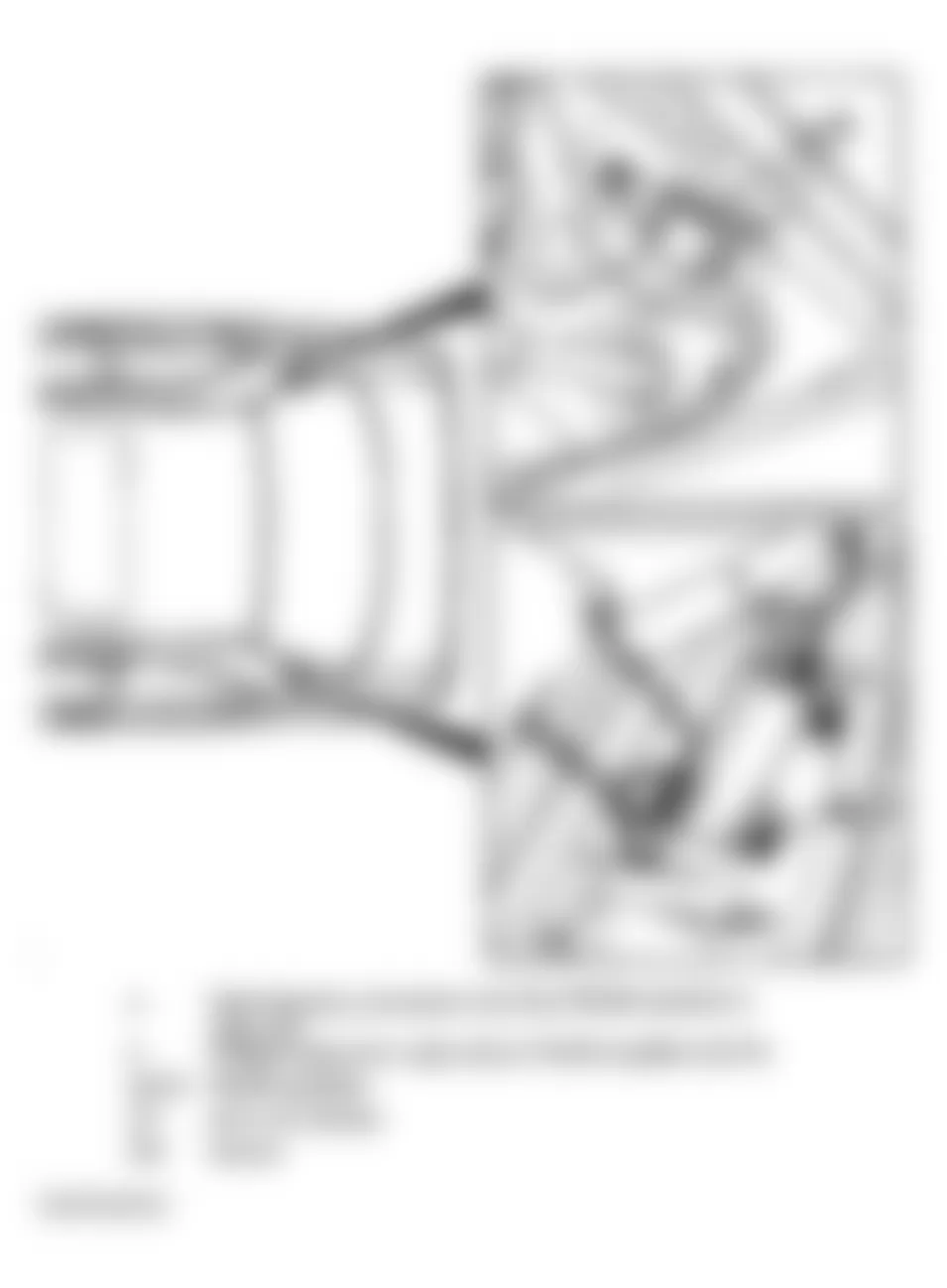 Mercedes-Benz E420 1997 - Component Locations -  Component Locations (46 Of 47)