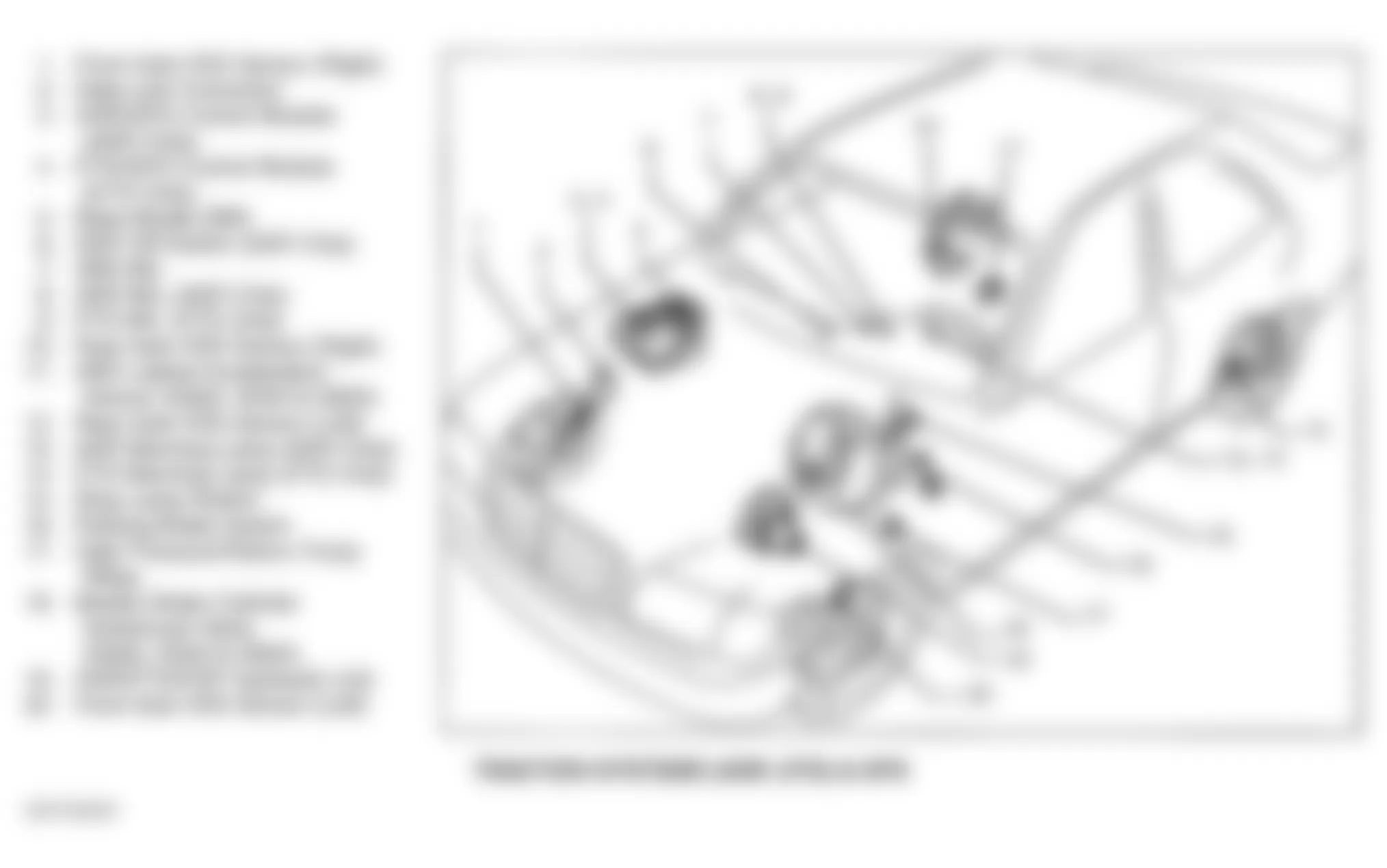 Mercedes-Benz S320 1997 - Component Locations -  Traction Systems (ASR, ETS) & SPS
