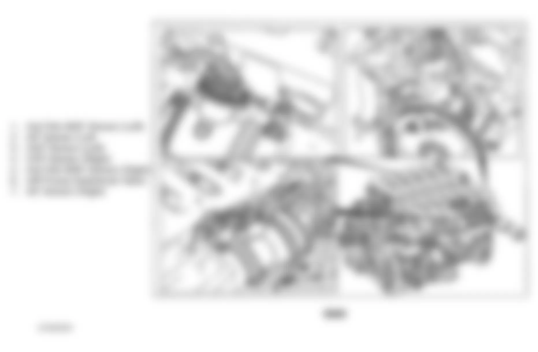 Mercedes-Benz S320 1997 - Component Locations -  Engine (S600)