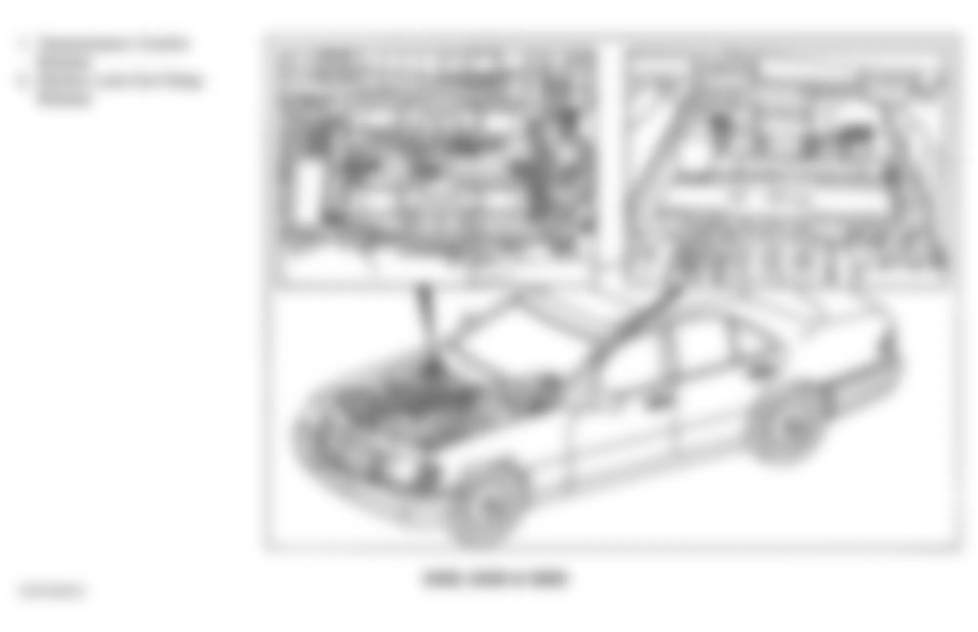 Mercedes-Benz S600 1997 - Component Locations -  Vehicle Overview (S420, S500 & S600)