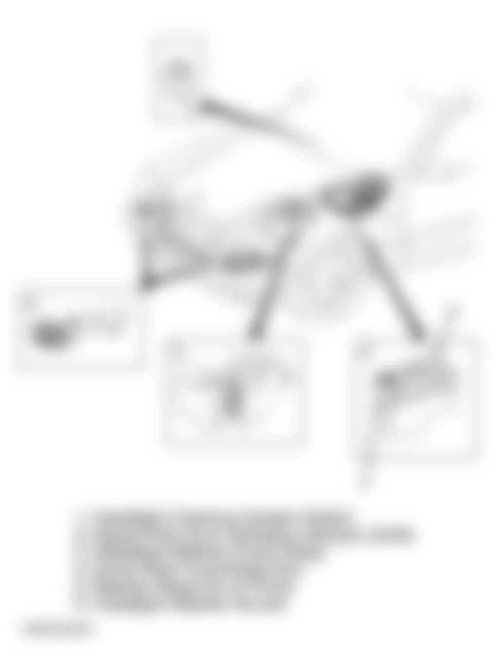 Mercedes-Benz E320 4Matic 1998 - Component Locations -  Component Locations (1 Of 47)