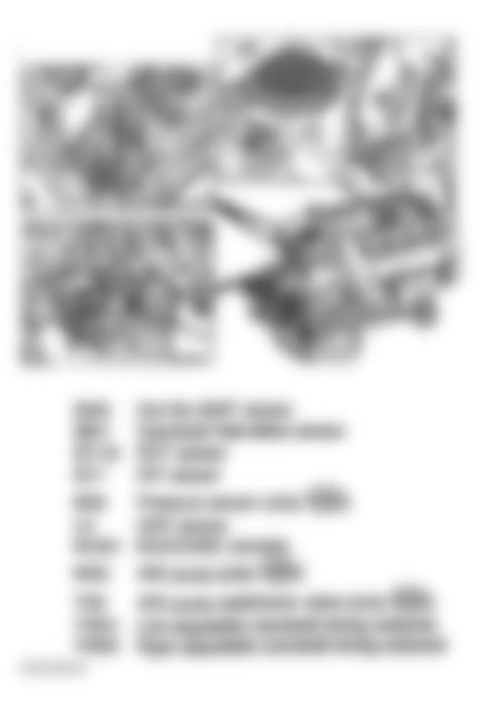 Mercedes-Benz E300 1999 - Component Locations -  Component Locations (23 Of 47)