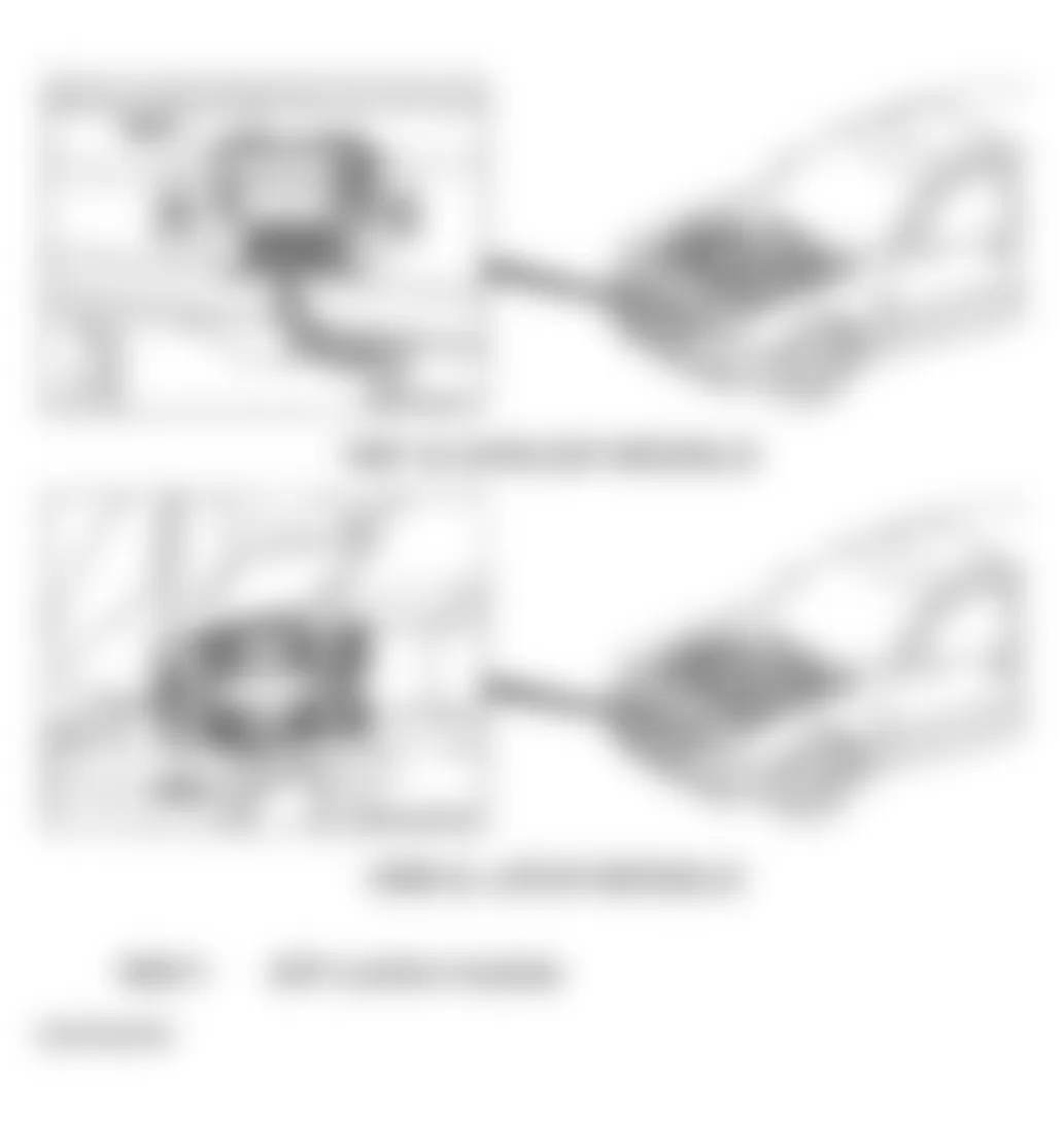 Mercedes-Benz E430 1999 - Component Locations -  Component Locations (6 Of 47)