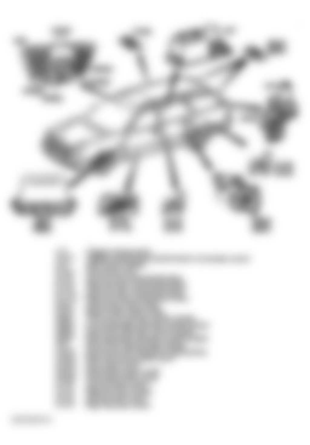 Mercedes-Benz E430 1999 - Component Locations -  Component Locations (12 Of 47)