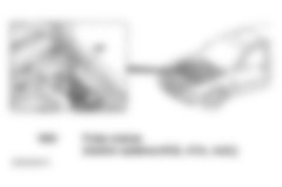 Mercedes-Benz E430 1999 - Component Locations -  Component Locations (18 Of 47)