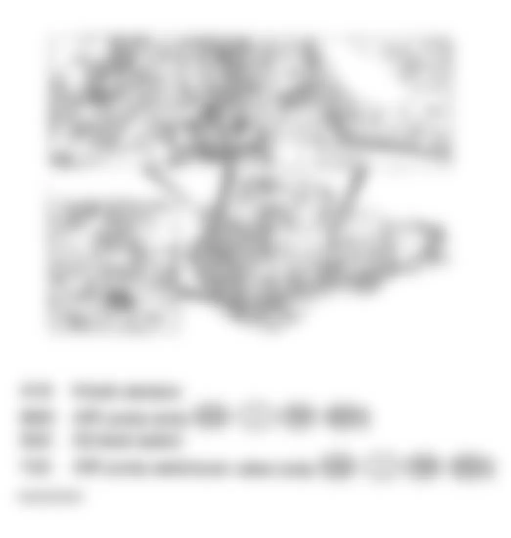 Mercedes-Benz E430 1999 - Component Locations -  Component Locations (31 Of 47)