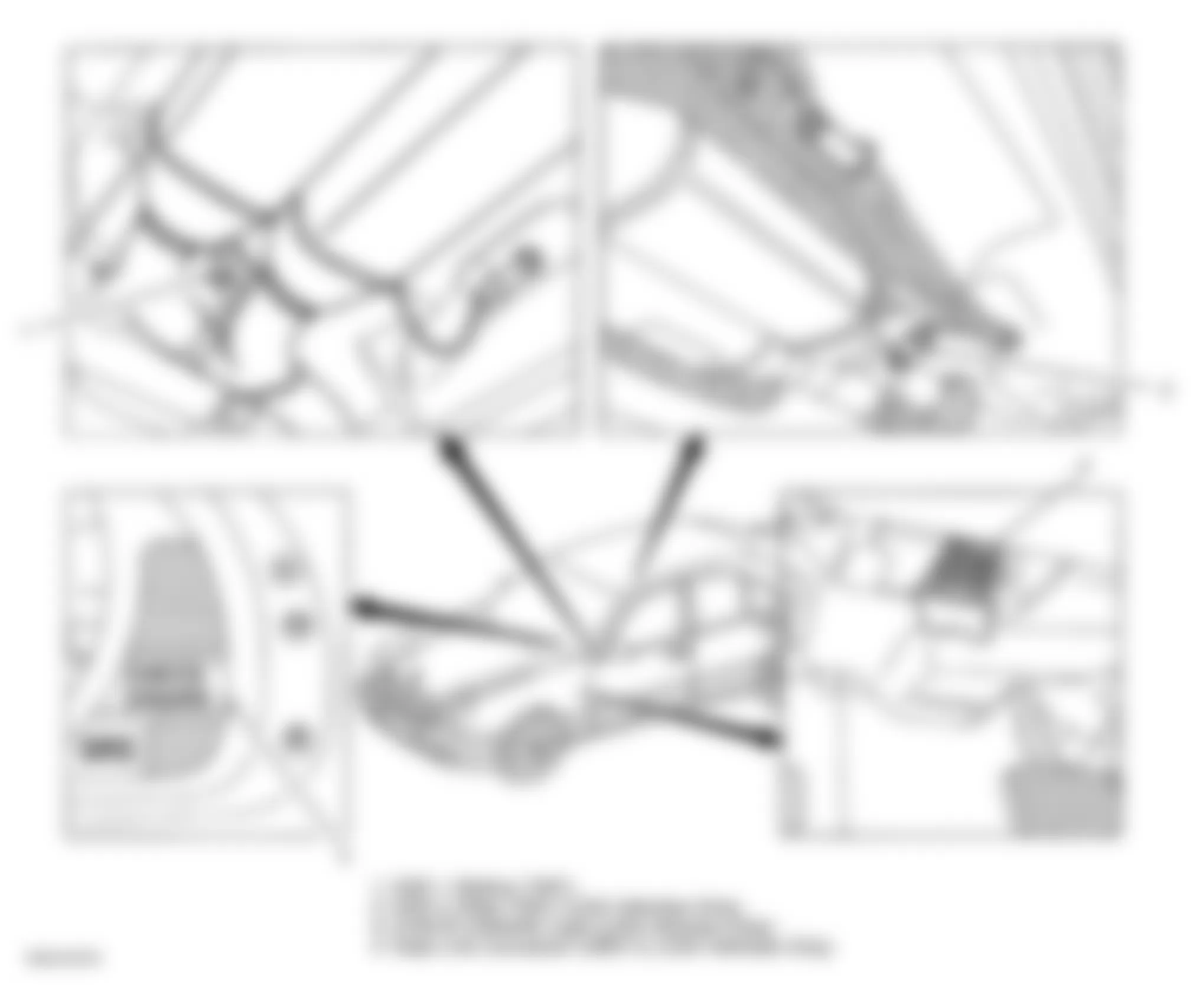Mercedes-Benz E430 1999 - Component Locations -  Component Locations (34 Of 47)