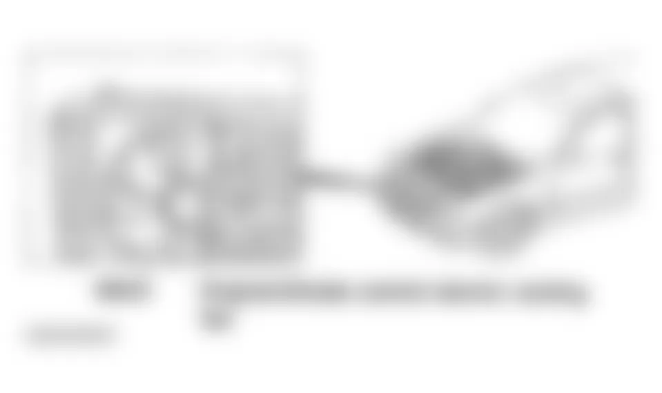 Mercedes-Benz E430 1999 - Component Locations -  Component Locations (40 Of 47)