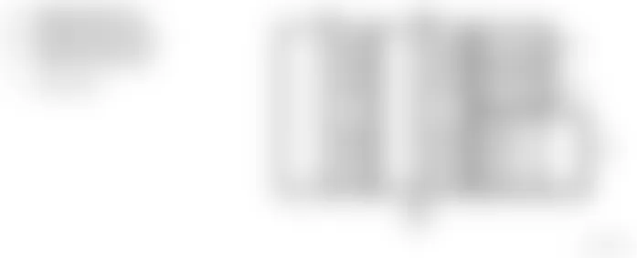 Mercedes-Benz E430 1999 - Component Locations -  Identifying Assignment And Cable Connections Of Fuse And Relay Box (F1)