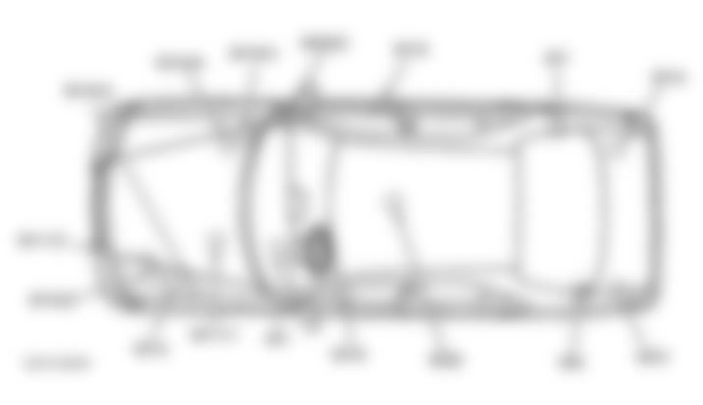 Mercedes-Benz C43 2000 - Component Locations - Vehicle Overview