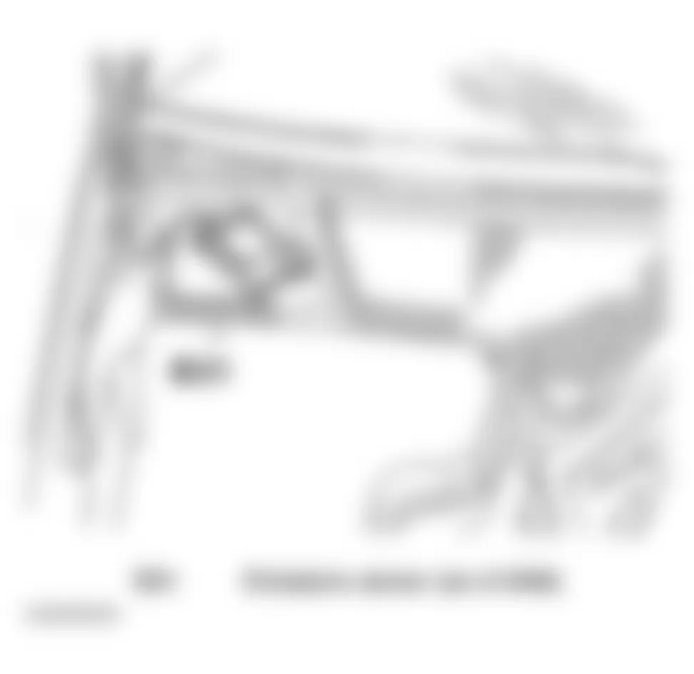 Mercedes-Benz E430 2000 - Component Locations -  Component Locations (28 Of 47)