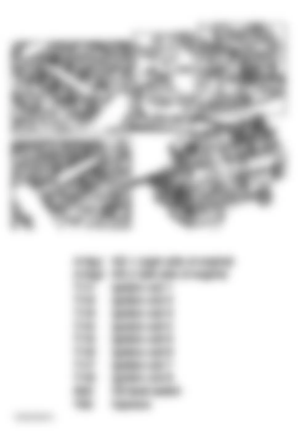 Mercedes-Benz E430 2000 - Component Locations -  Component Locations (32 Of 47)