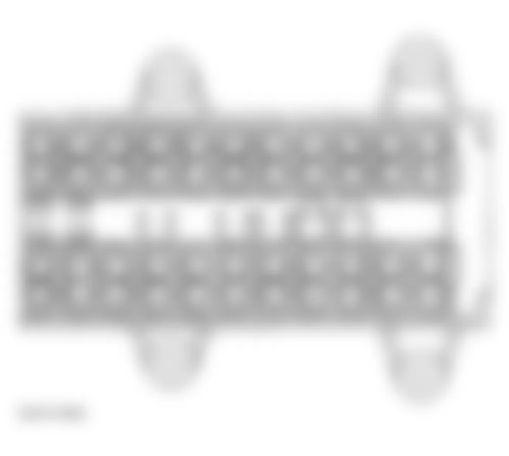 Mercedes-Benz C320 2001 - Component Locations -  Identifying F34 Passenger Compartment Fuse Panel