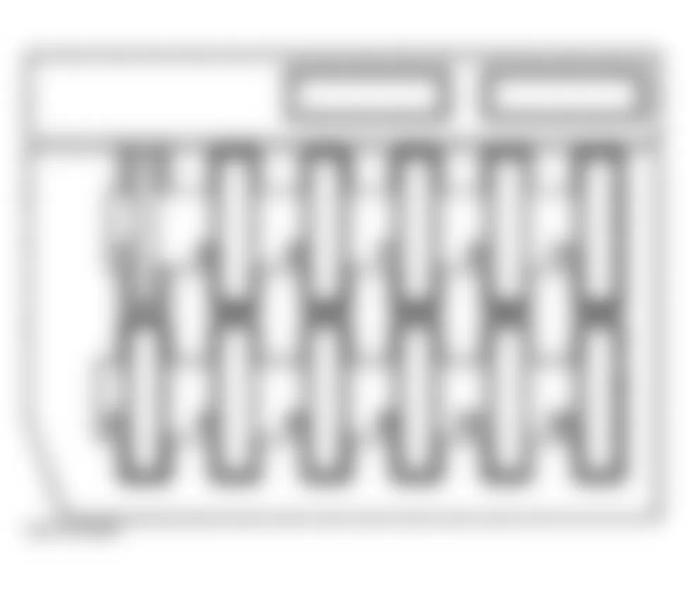 Mercedes-Benz SLK230 2001 - Component Locations -  Locating Fuses On Light Module Fuse Box N7-1