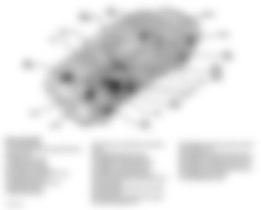 Mercedes-Benz C230 2002 - Component Locations -  Brake Components