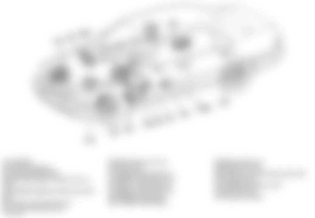 Mercedes-Benz E320 2002 - Component Locations -  Electronic Stability Components