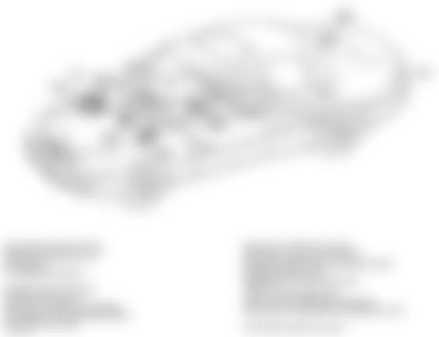Mercedes-Benz E320 2003 - Component Locations -  Distronic Components