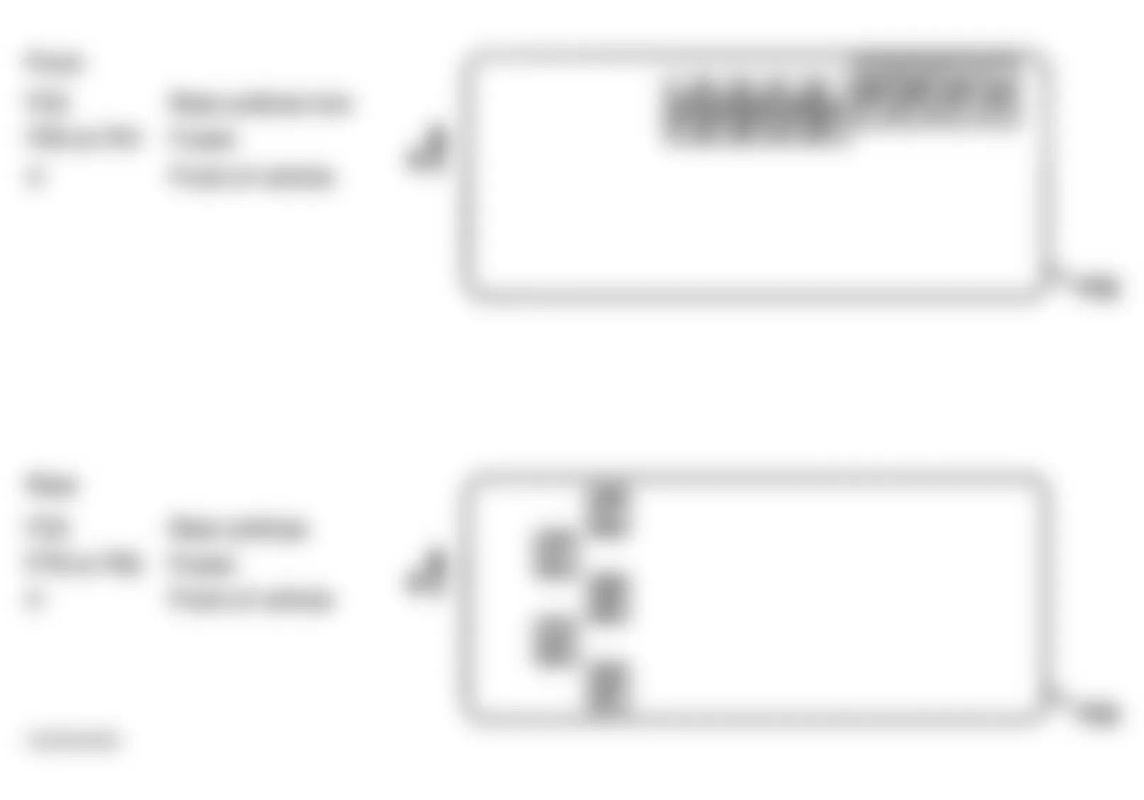 Mercedes-Benz E500 2003 - Component Locations -  Identifying Fuse Assignments Of Rear PreFuse Box (All)