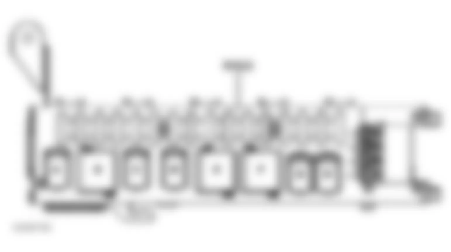 Mercedes-Benz CLK320 2004 - Component Locations -  Identifying Rear SAM Module Fuses & Relays