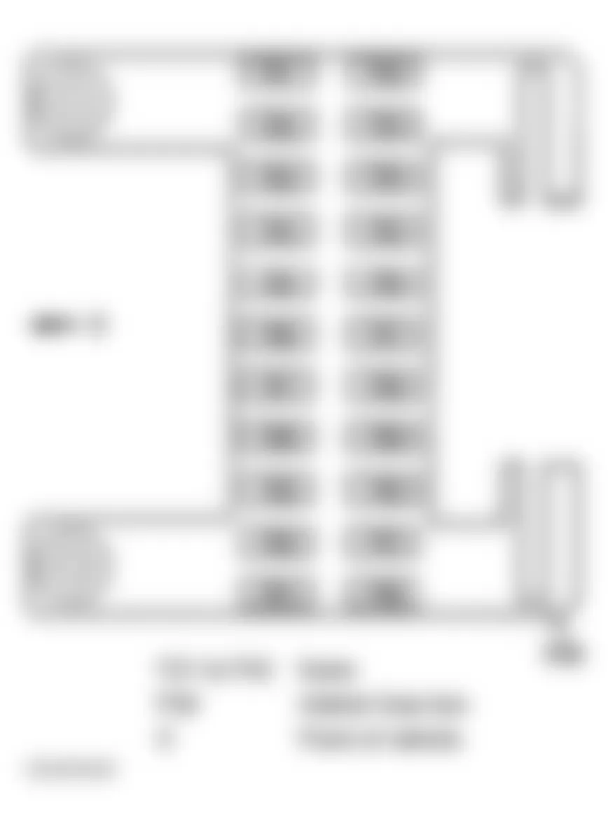 Mercedes-Benz E500 4Matic 2004 - Component Locations -  Identifying Fuse Assignments Of Drivers Side Interior Fuse Box (All)