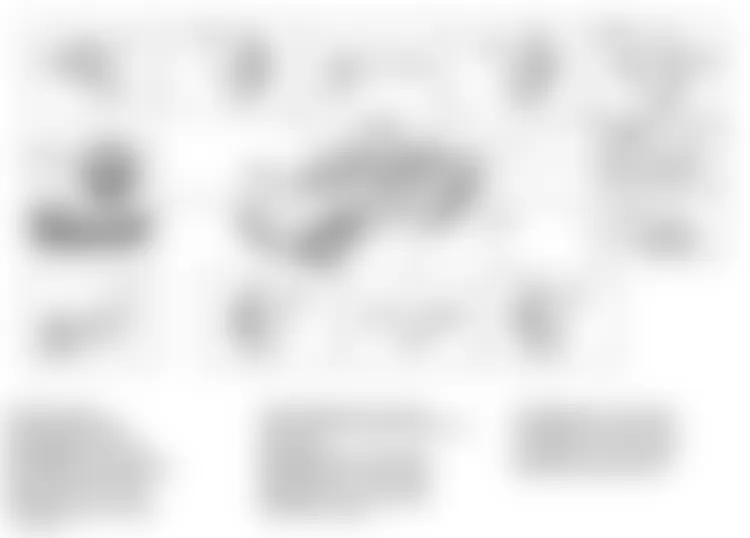 Mercedes-Benz E500 2005 - Component Locations -  Central Locking Components